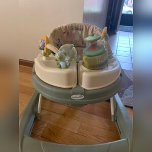 Vintage Winnie The Poo Disney Baby Activity Walker.